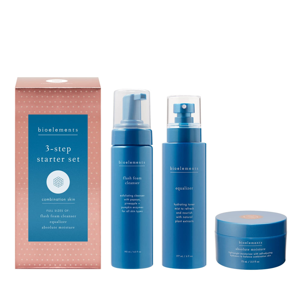 Bioelements Flash Foam Cleanser bottle with gentle exfoliation for refreshed skin.