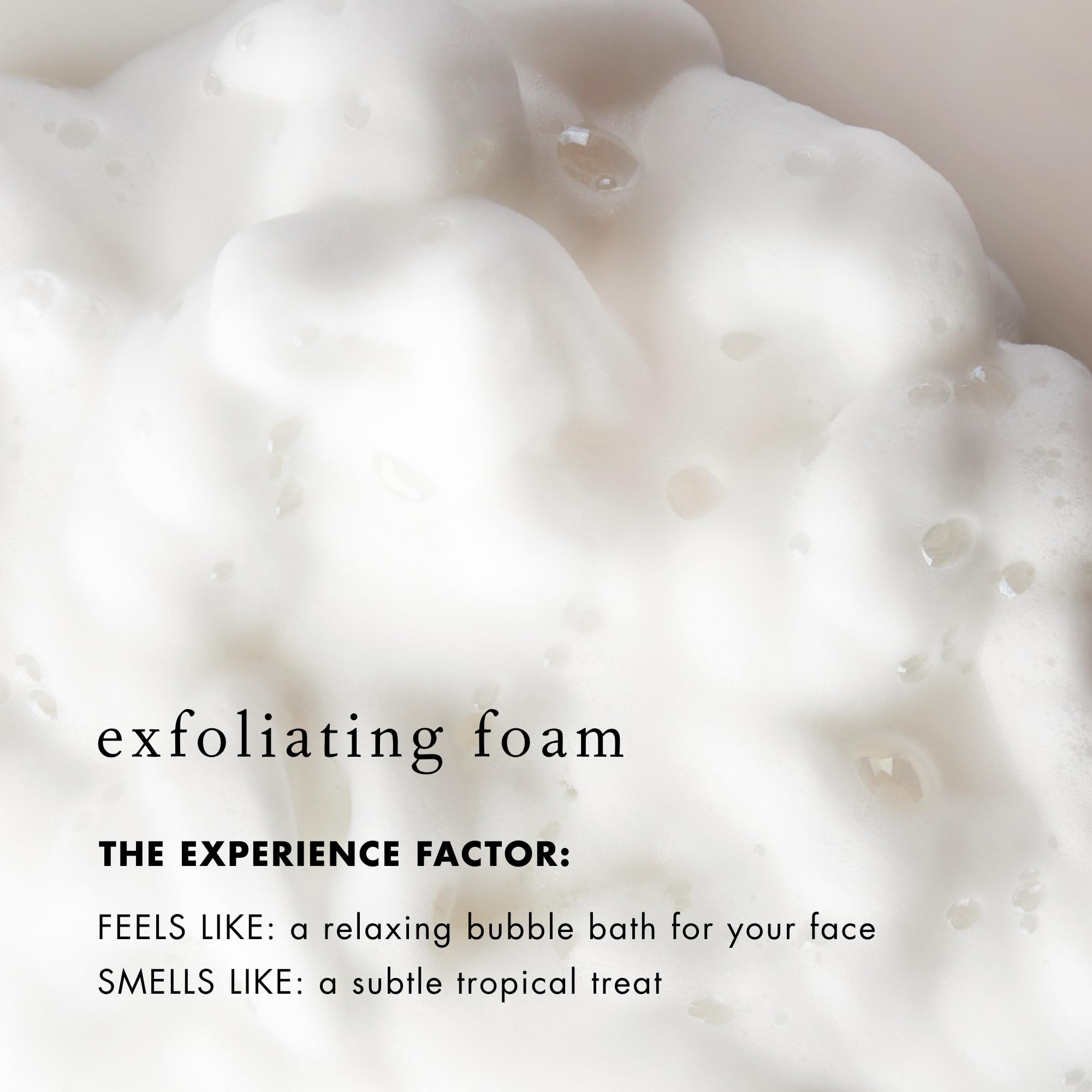 Bioelements Flash Foam Cleanser papaya enzyme refreshes the skin.