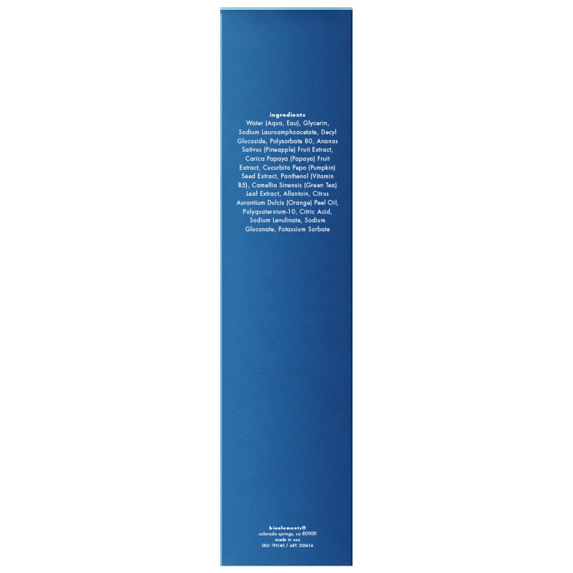 Bioelements Flash Foam Cleanser foam bubbles create light lather for gentle cleansing.