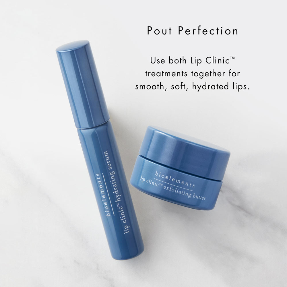 Bioelements Glass Packaging shot communicates stable essential oils and premium feel.