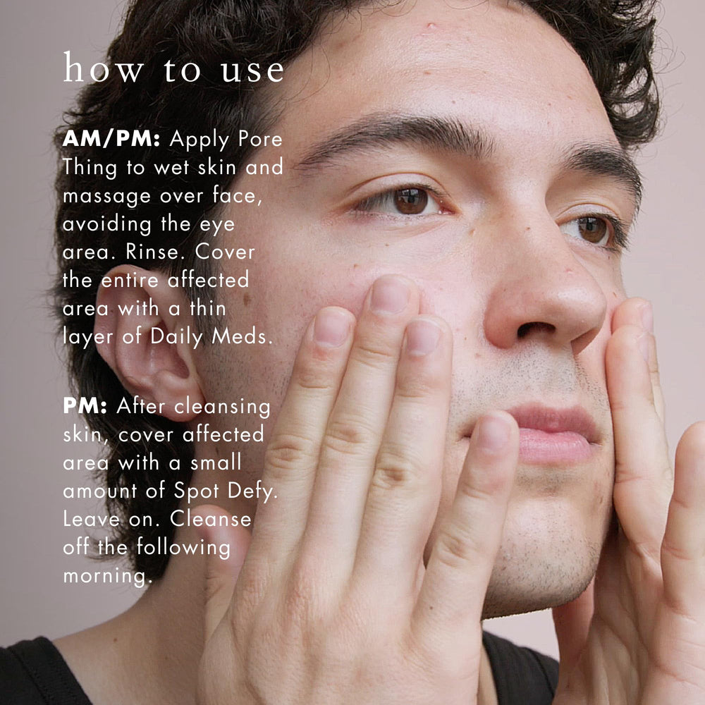 Bioelements at-home routine setup demonstrates easy acne care.