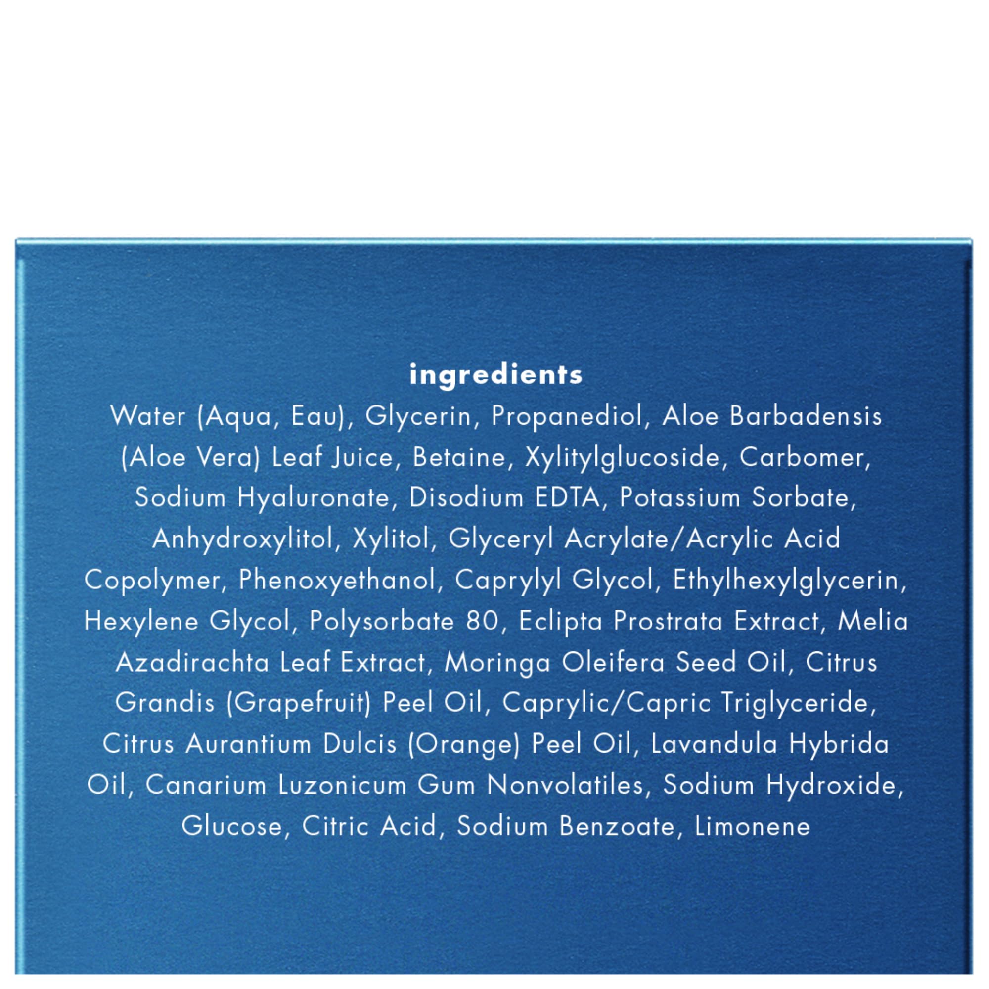 Bioelements Hydroplunge mask swirl on hand reveals silky texture that nourishes dry skin.