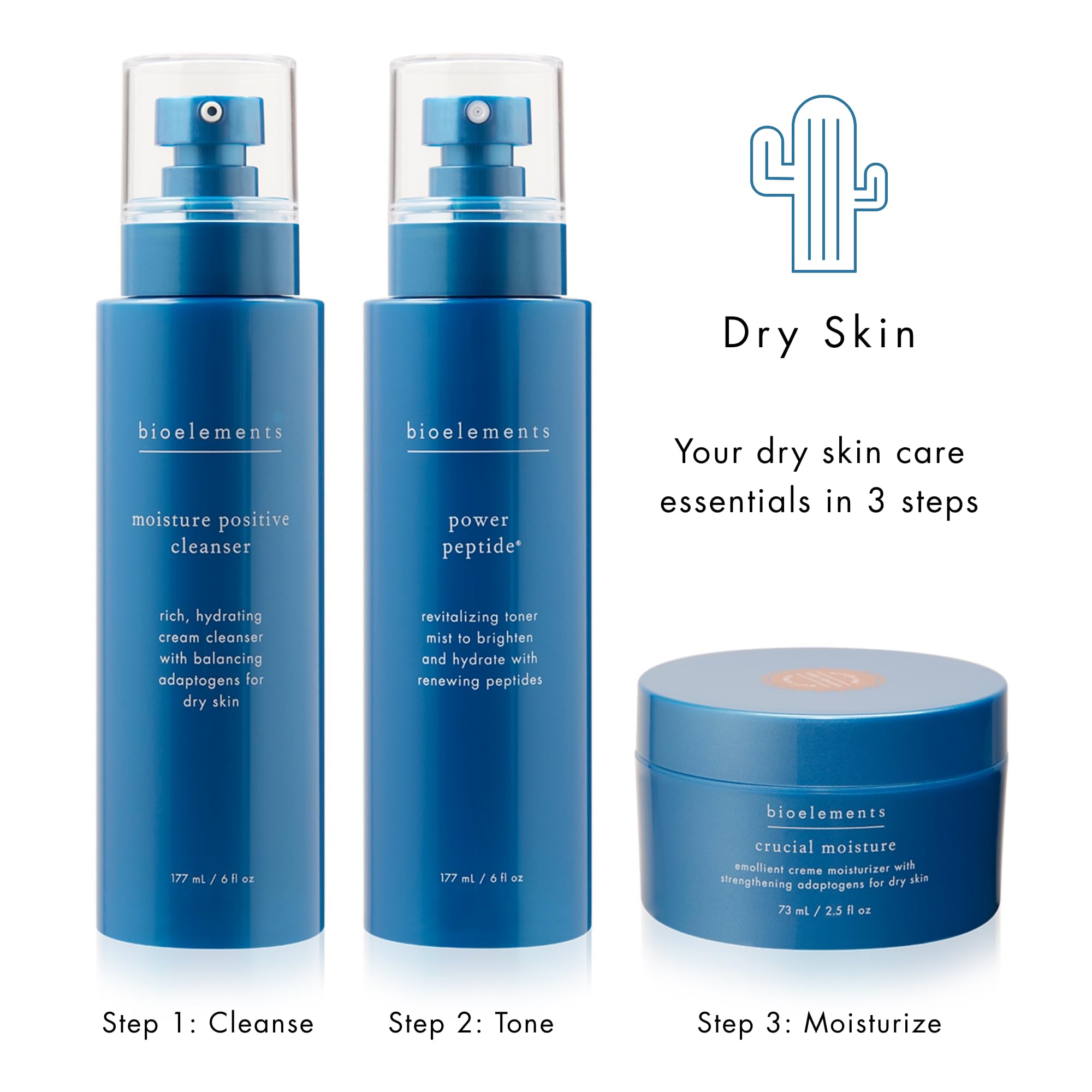 Bioelements Power Peptide Toner swatch reveals non-drying, gentle finish