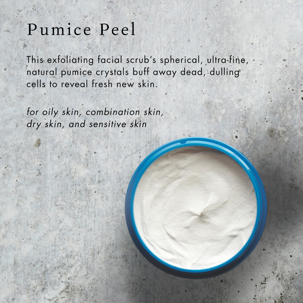 Bioelements Pumice Peel cream-base texture highlights rich emollients and herbal extracts.