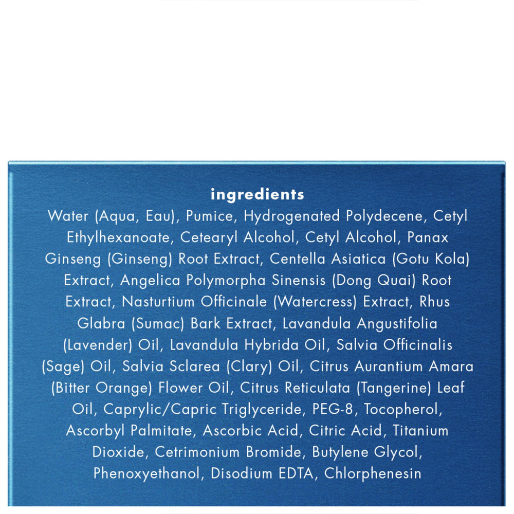 Bioelements Pumice Peel pumice crystals closeup shows gentle, spherical crystals for comfortable exfoliation.