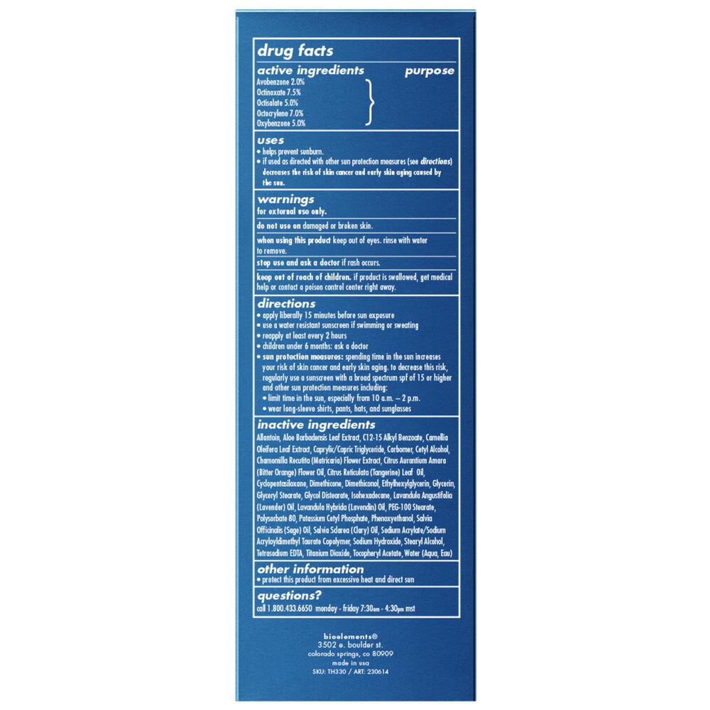 Bioelements RayDefense texture close-up shows lightweight, hydrating cream.