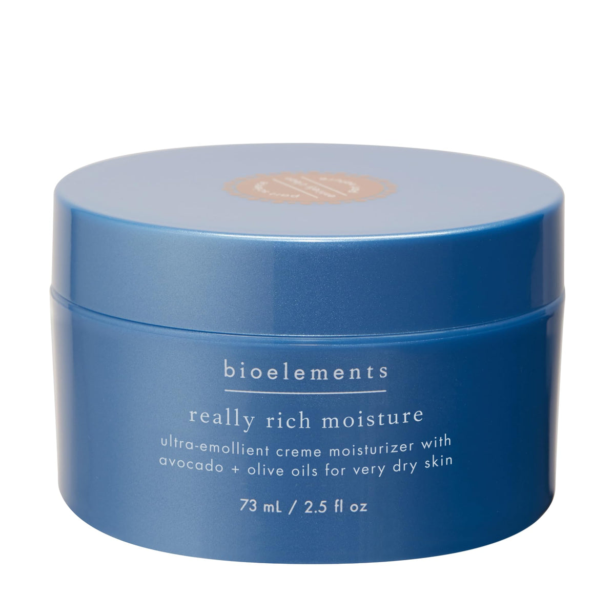 Bioelements Really Rich Moisture jar delivering deep hydration for very dry skin.