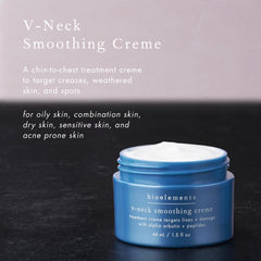 Bioelements V-Neck Smoothing Creme alpha-arbutin helps even skin tone