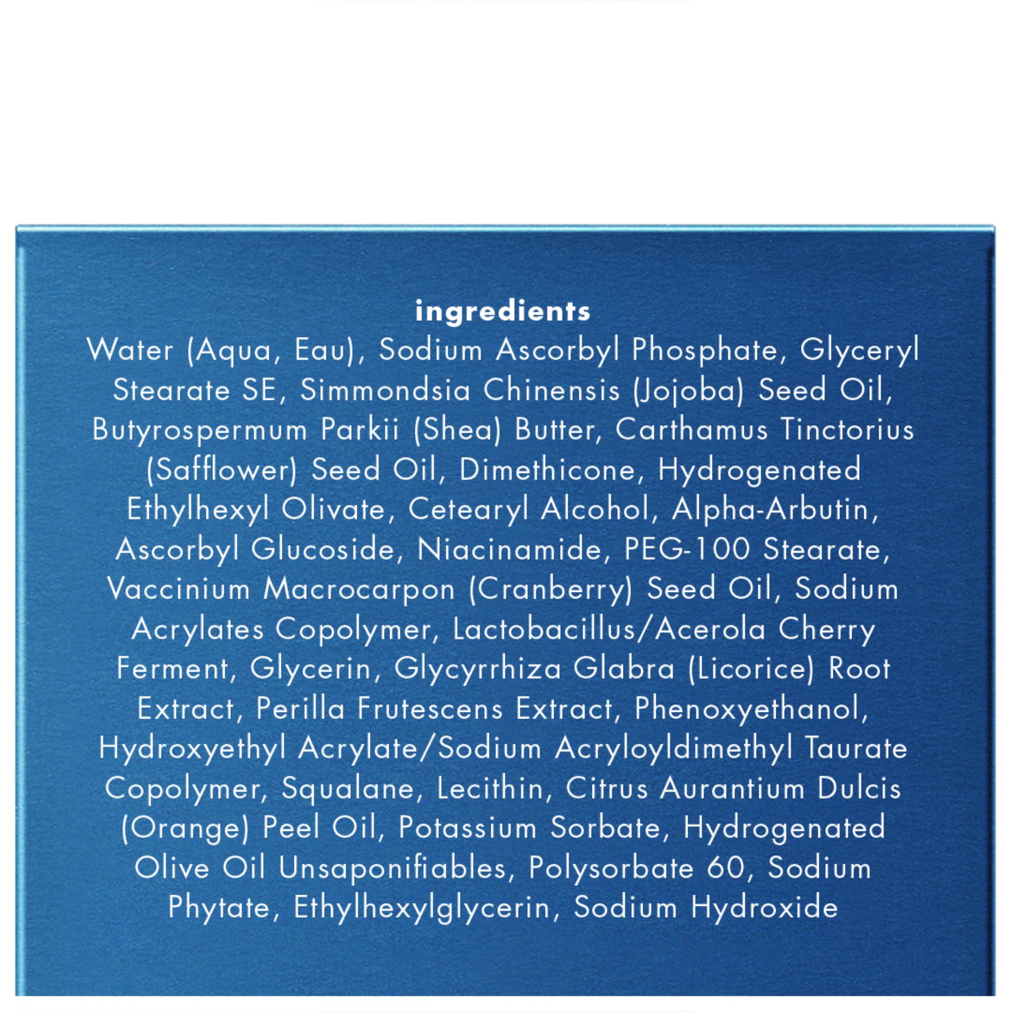 Bioelements vc10 Nightly Bright texture spread whipped finish