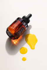Biography Face Oil Glow ingredients collection with natural plant oils