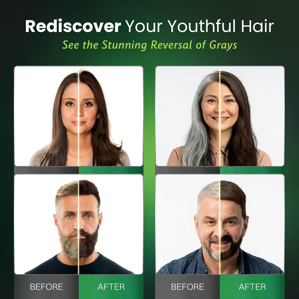 BIOGREEN ROOTS herbal blend with ginger and ginseng for nourished hair care.