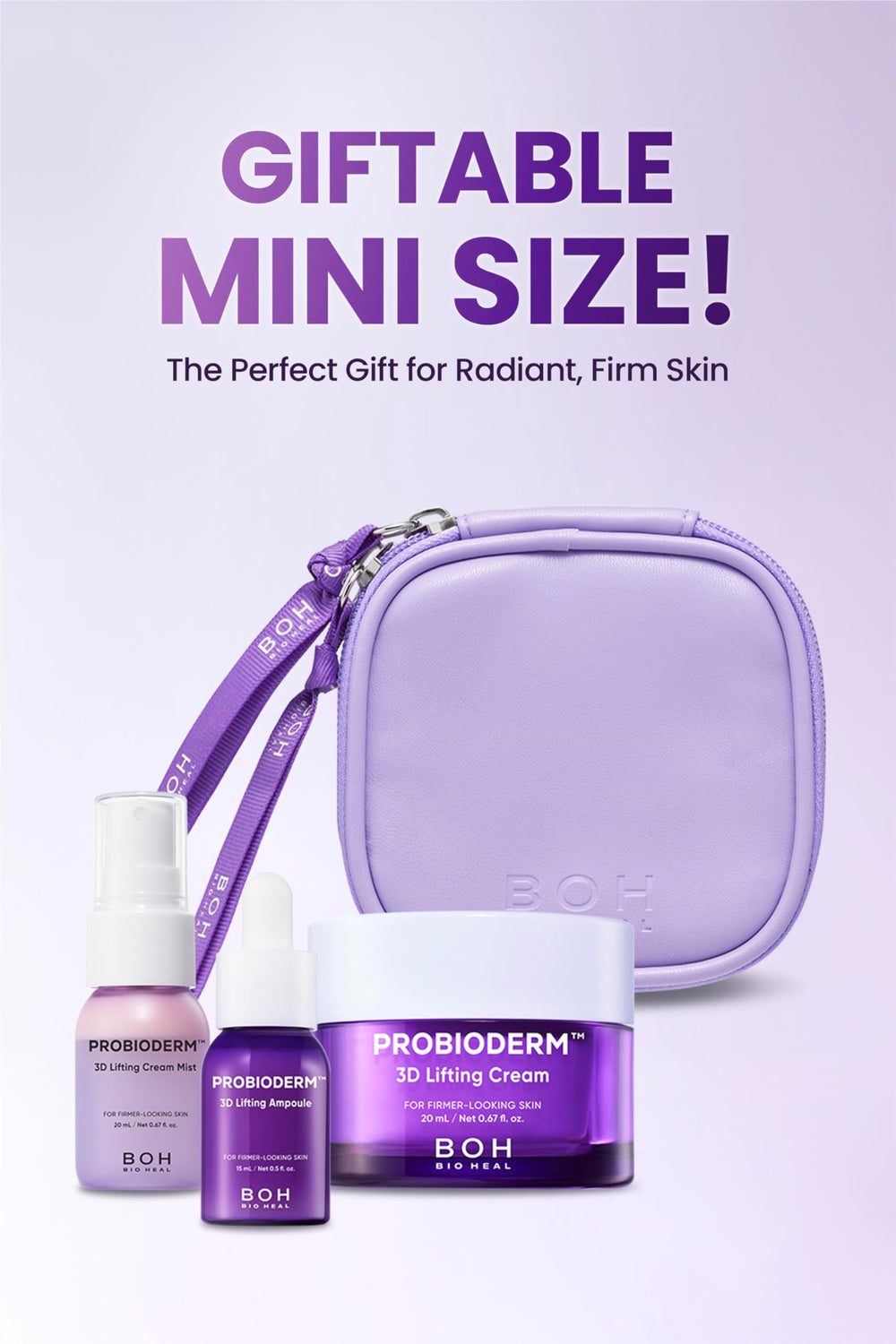 BIOHEAL BOH Compact travel case packaging for on-the-go routines