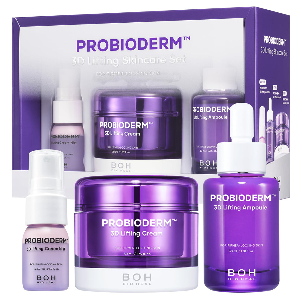 BIOHEAL BOH Probioderm ampoule bottle showing lifting formula for deep hydration
