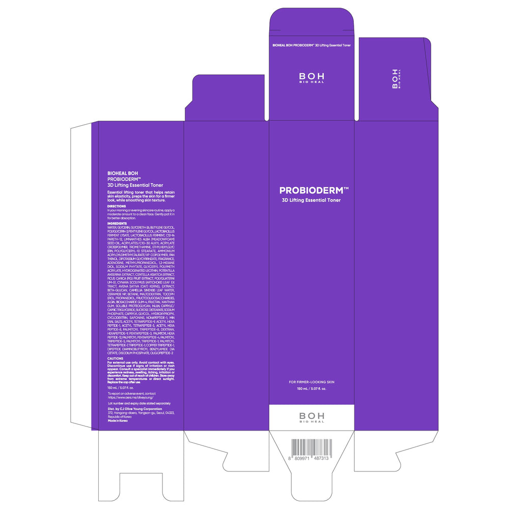 BIOHEAL BOH skin-smoothing toner enhances texture during routine