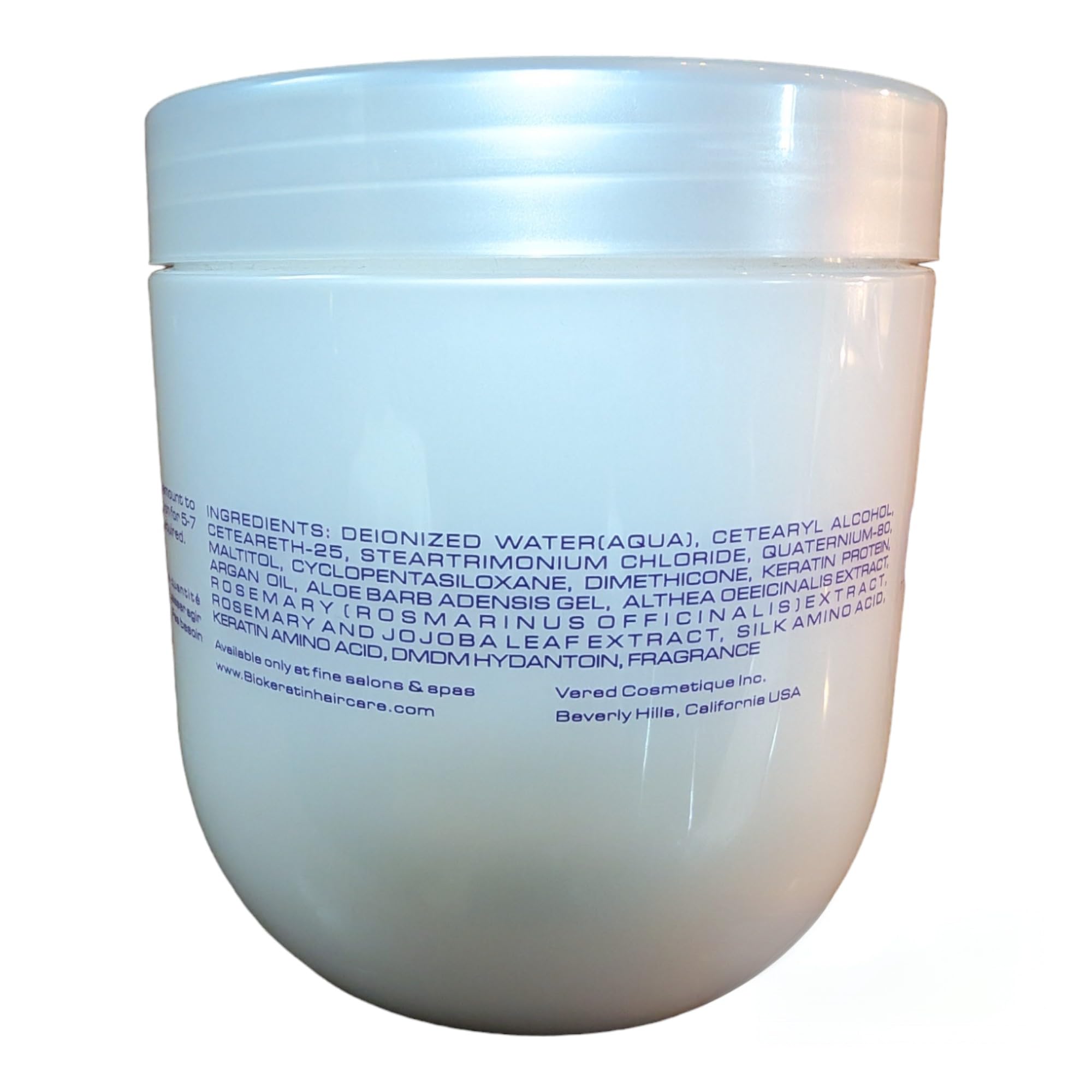 Biokeratin Moisture Repair Masque packaging shown for at-home care