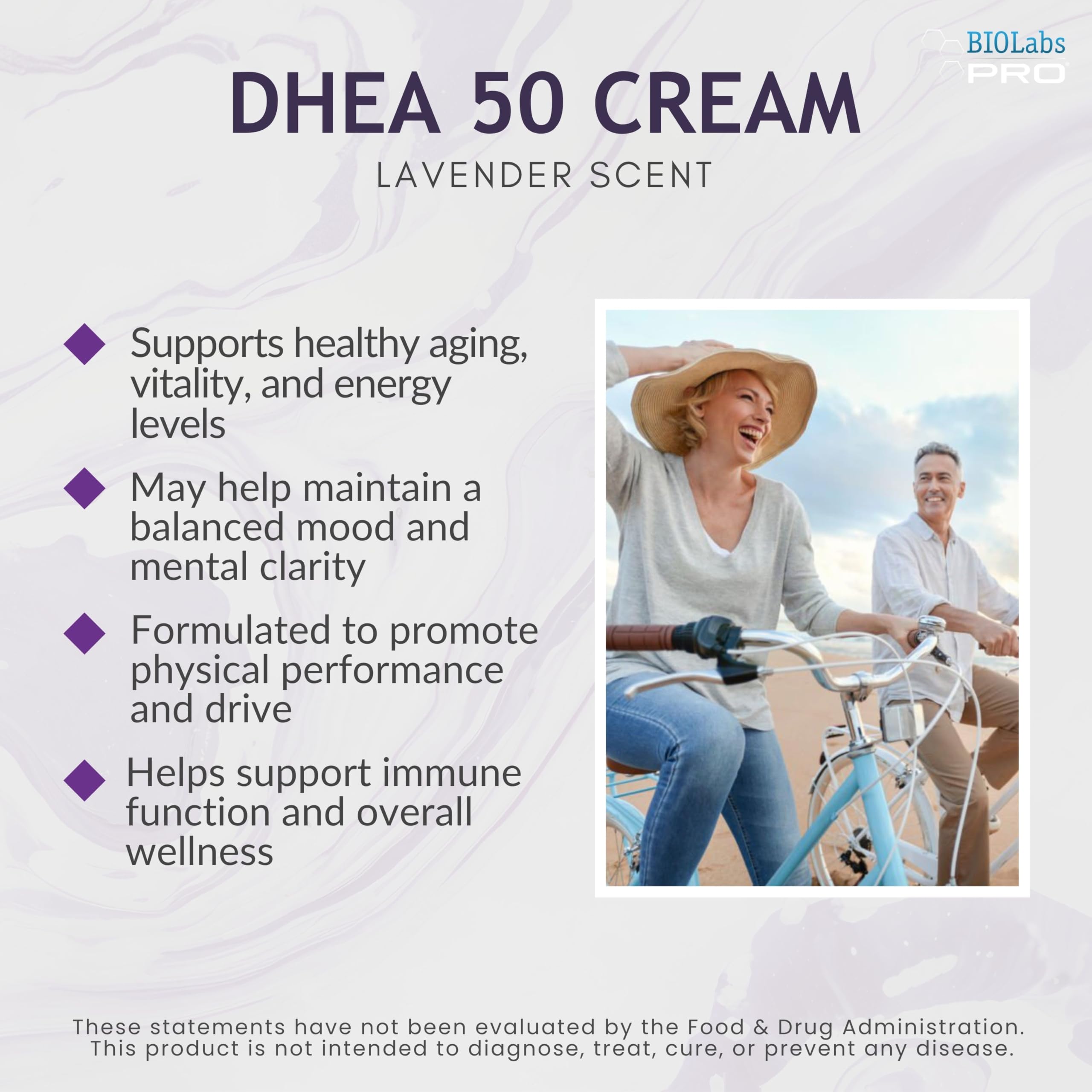 BIOLABS PRO DHEA cream pump application for daily use