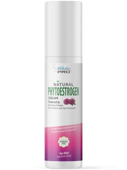 BIOLABS PRO phytoestrogen cream bottle showing plant-based balance for daily use.
