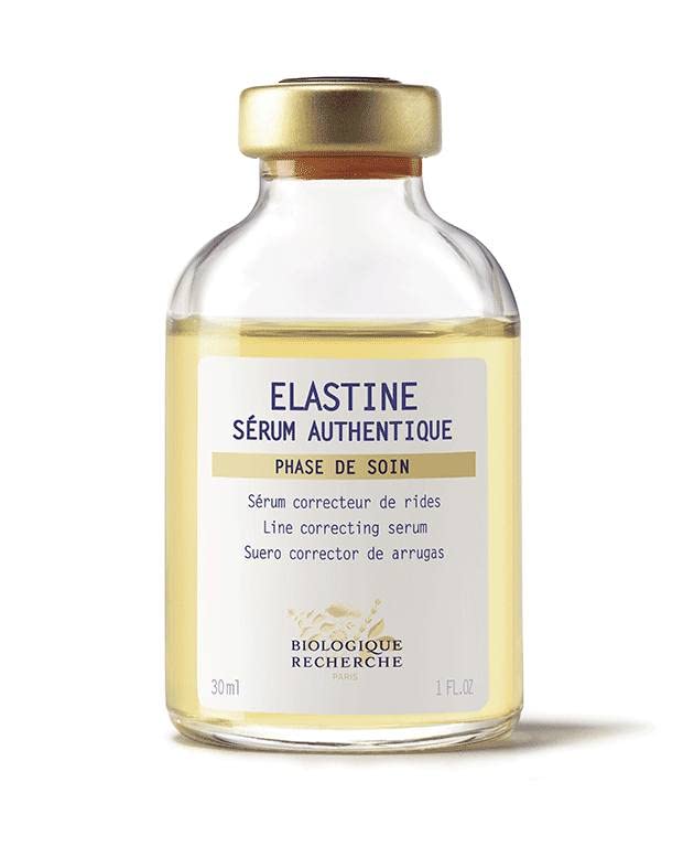 Biologique Recherche Elastine Serum bottle for daily use to hydrate and support skin elasticity