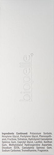 Biopelle product shown in morning and night routine layout.