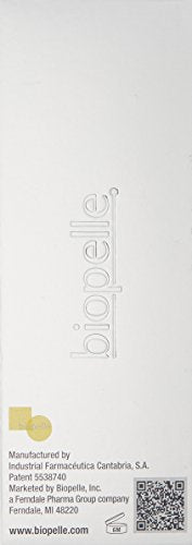Biopelle packaging box with product shot conveys premium skincare.