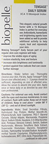 Biopelle snail mucin serum ingredients graphic highlighting key actives.