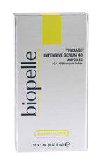 Biopelle Tensage Intensive Serum 40 application step demonstrating daily use.
