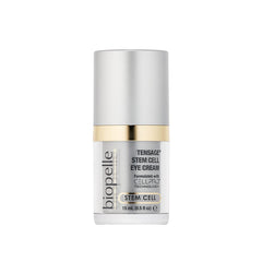 Biopelle Tensage Stem Cell Eye Cream packshot shows premium eye care for hydrated, delicate skin