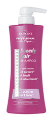 BIOPOINT Speedy Hair shampoo bottle front, premium Italian formula for nourished hair.