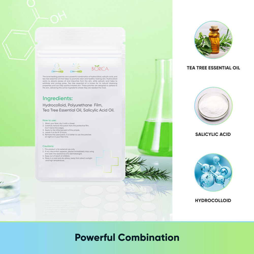 BIORICA 216 patches in six sheets offer a long-term blemish care solution.