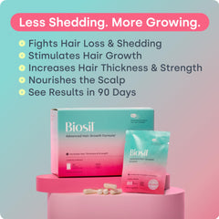 30 packets collection for easy on-the-go daily use with Biosil.
