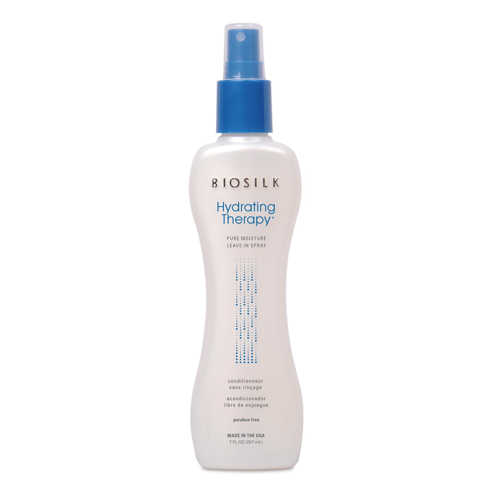 BioSilk Hydrating Therapy bottle with Pure Moisture Leave-In Spray for moisture retention