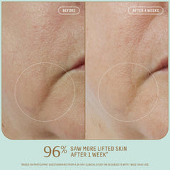BIOSSANCE Dual serum application shot, ready to apply for a hydrated, youthful-looking finish.