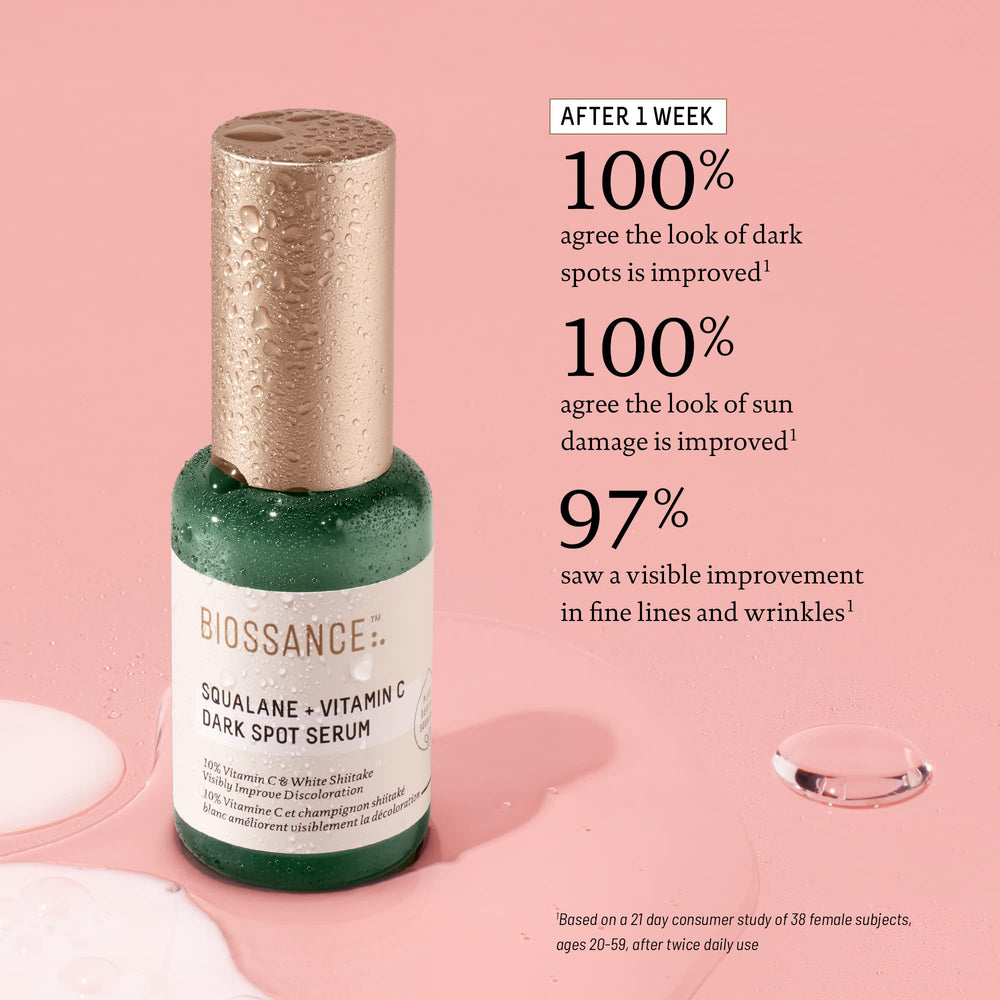 BIOSSANCE fragrance-free formula label signals gentle care