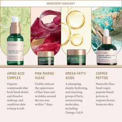 BIOSSANCE Omega Moisturizer Face jar sealing in hydration