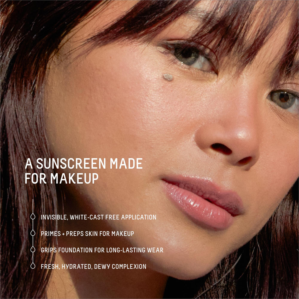 BIOSSANCE Squalane + Zinc sunscreen ideal for daytime use on clean skin.
