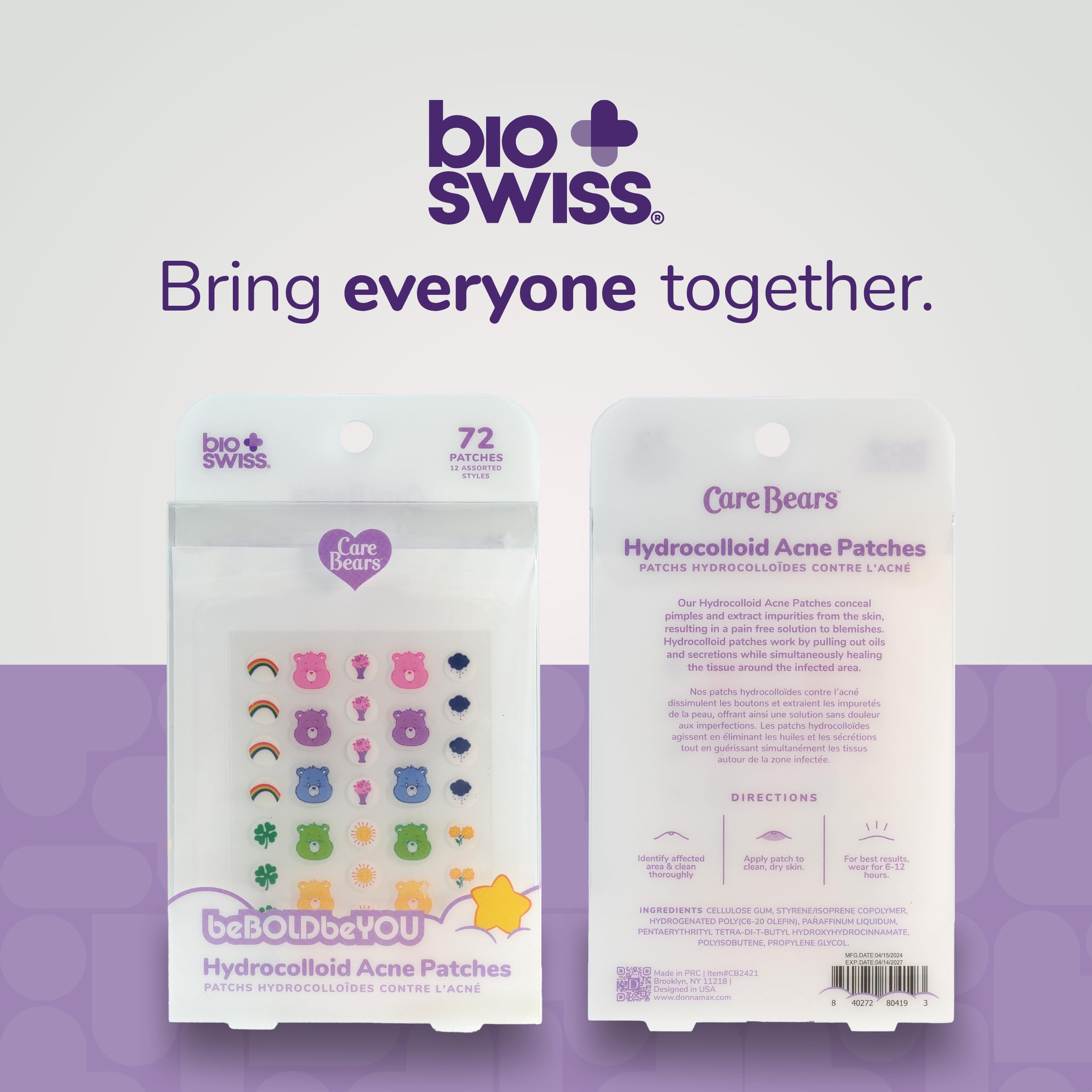 BioSwiss Grumpy Bear patch adds bold style while protecting.