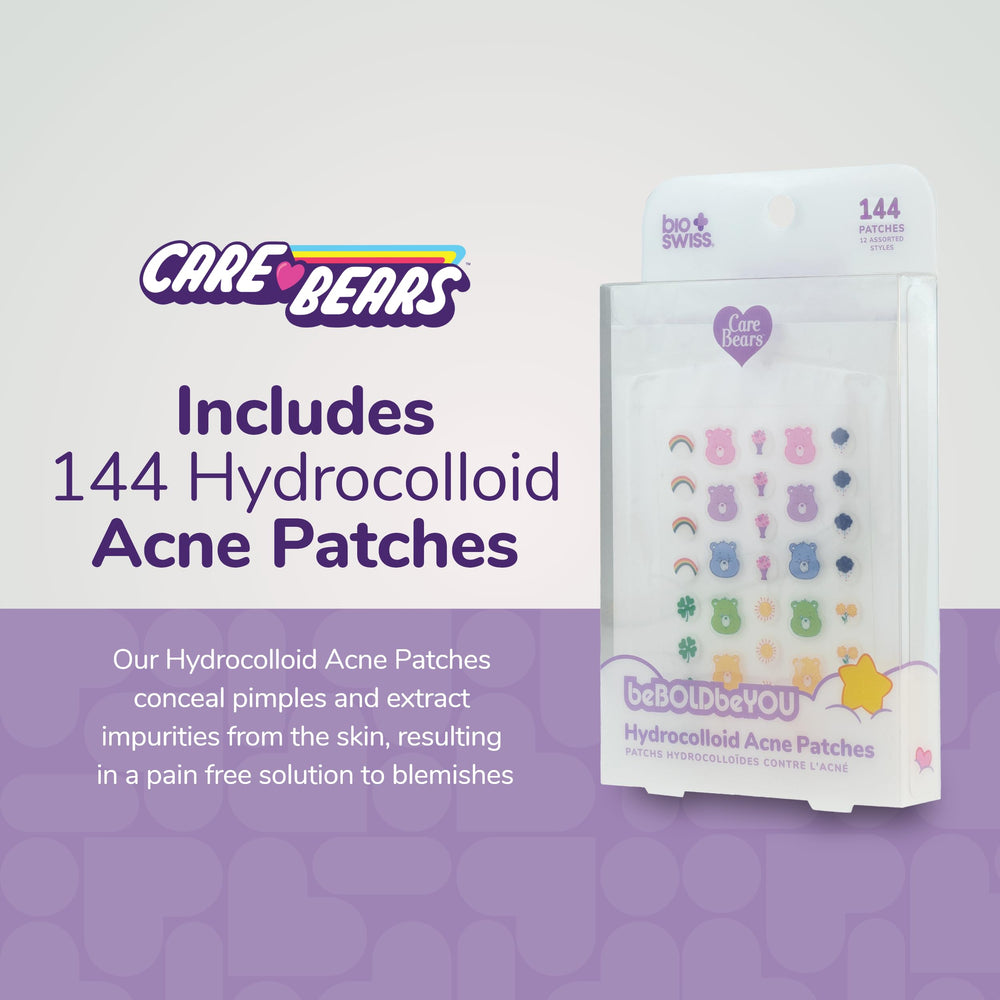 BioSwiss hydrocolloid patches provide discreet coverage for zits