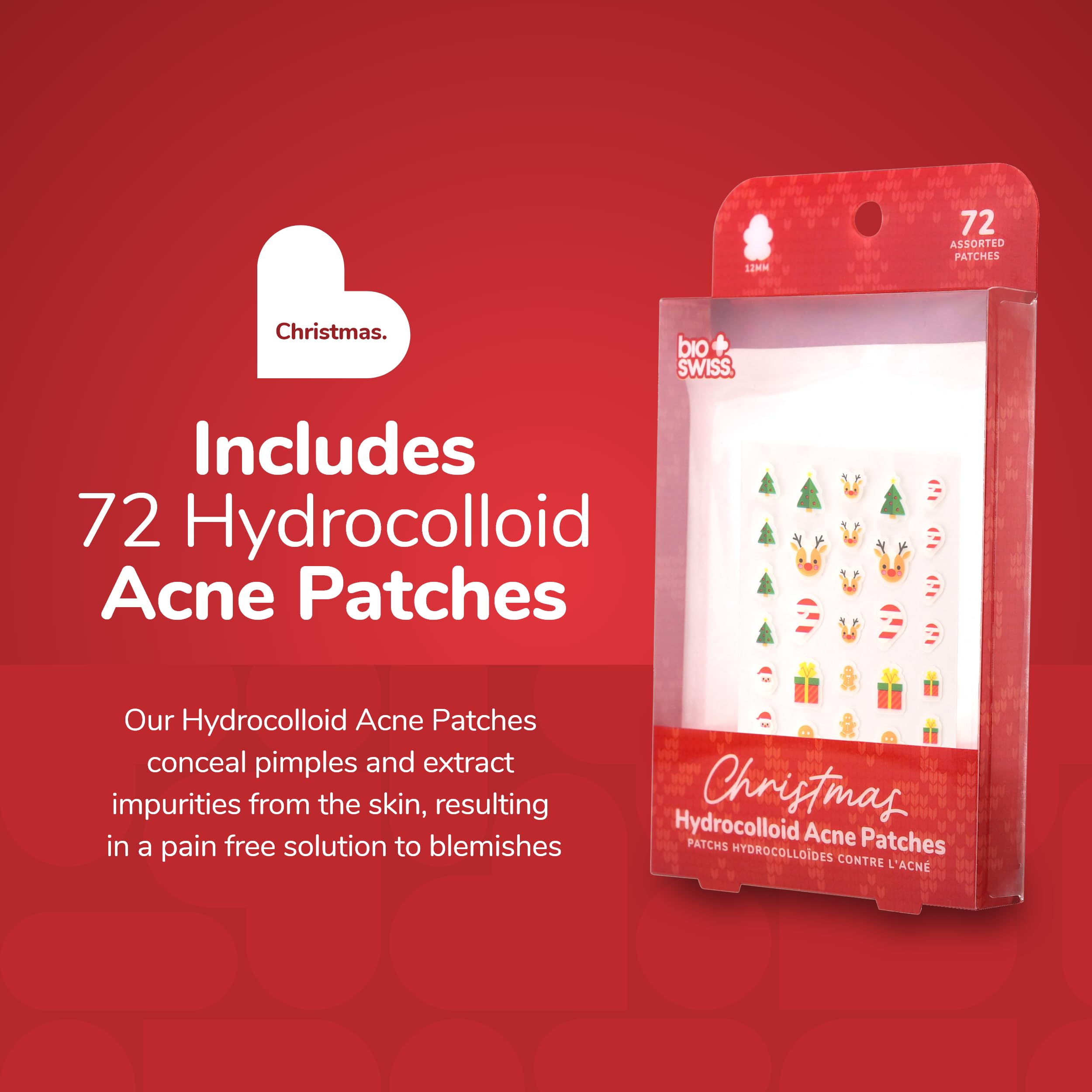 BioSwiss Reindeer patch covers pimples safely overnight