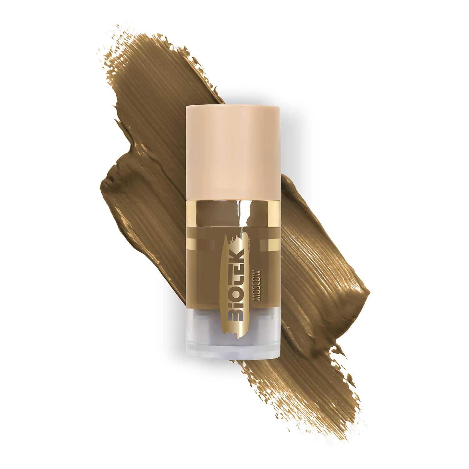 Biotek Moscow brow pigment cream for natural neutral blonde brows.