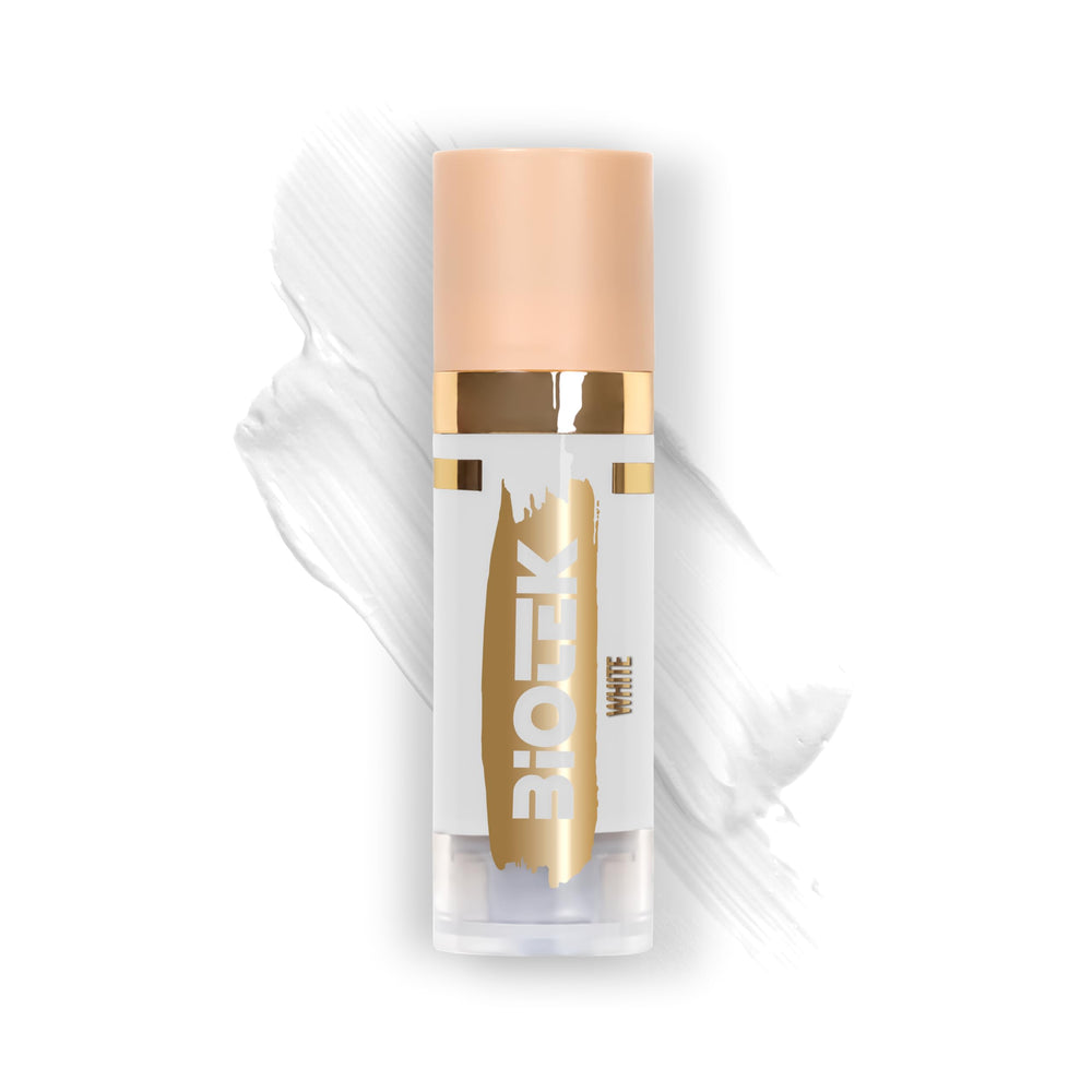 Biotek White PMU pigment for lip highlights with precise color results.