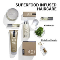 Biotop Professional 700 Keratin + Kale Mask creamy texture close-up for smooth results.