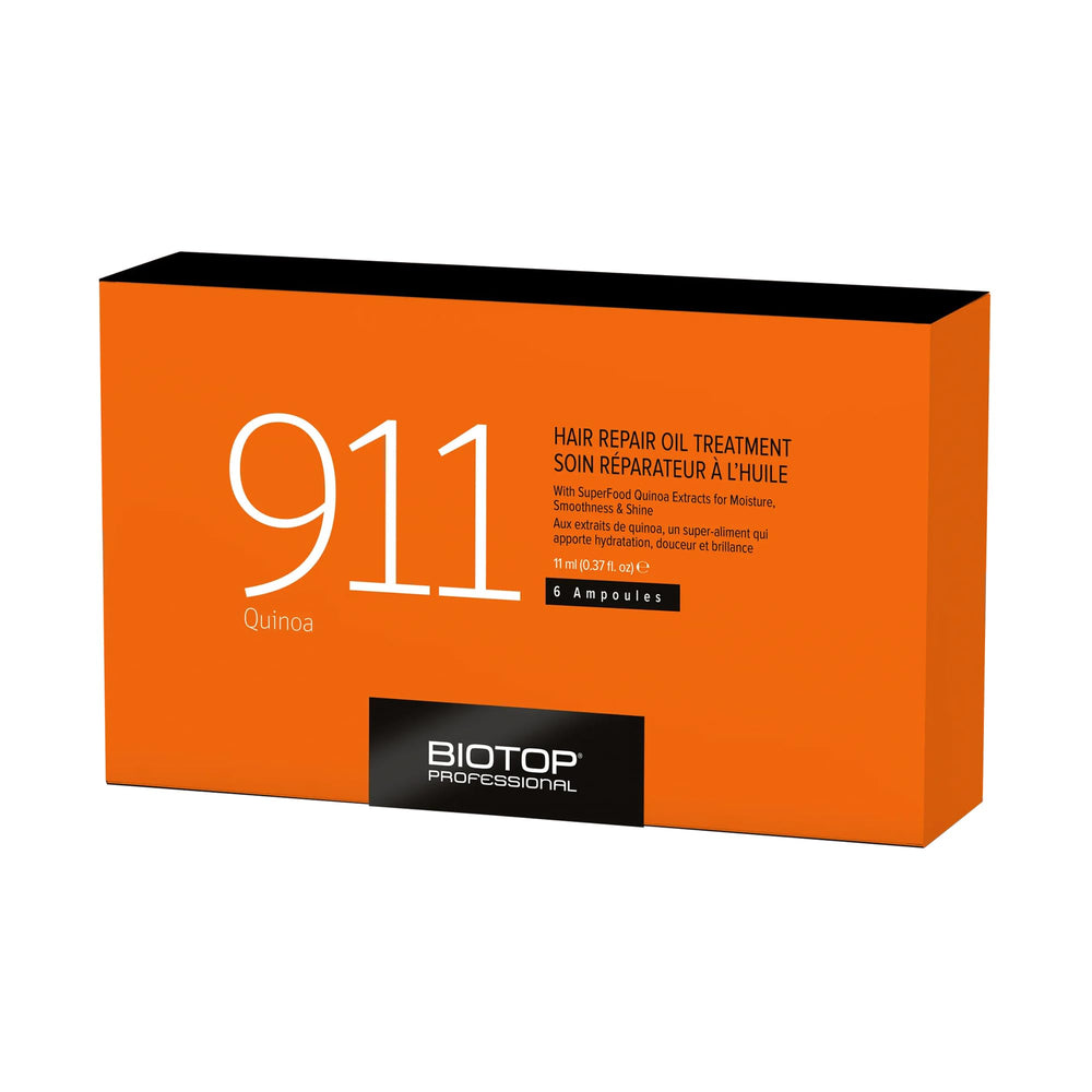 Biotop Professional 911 Quinoa Hair Repair Oil bottle for deep conditioning