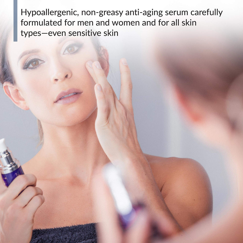 Biotrust Ageless Glow close-up highlights botanical ingredient list