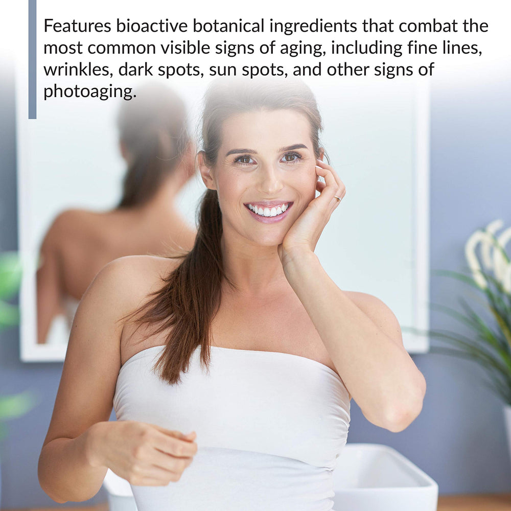 Biotrust Ageless Glow in a morning routine scene suggesting non-greasy wear
