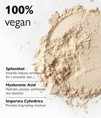 Biotulin Hydrolon powder-dispense in action on clean skin.
