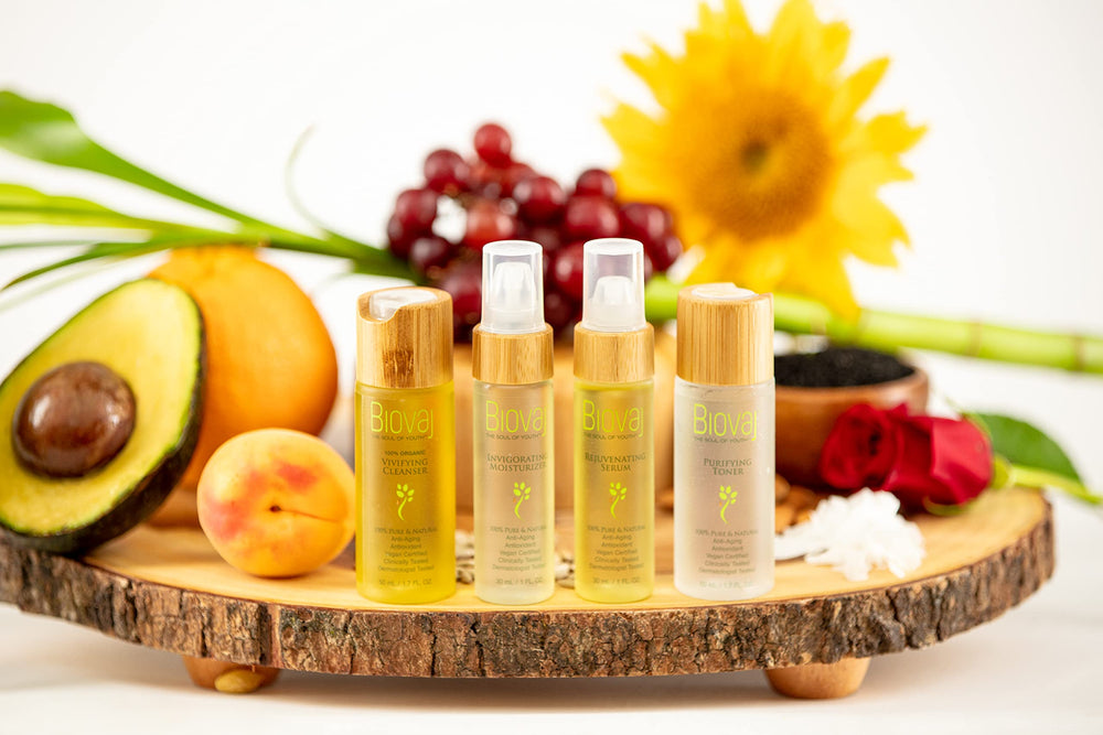 Biovaj Invigorating Moisturizer on skin demonstrates barrier support and moisture retention.