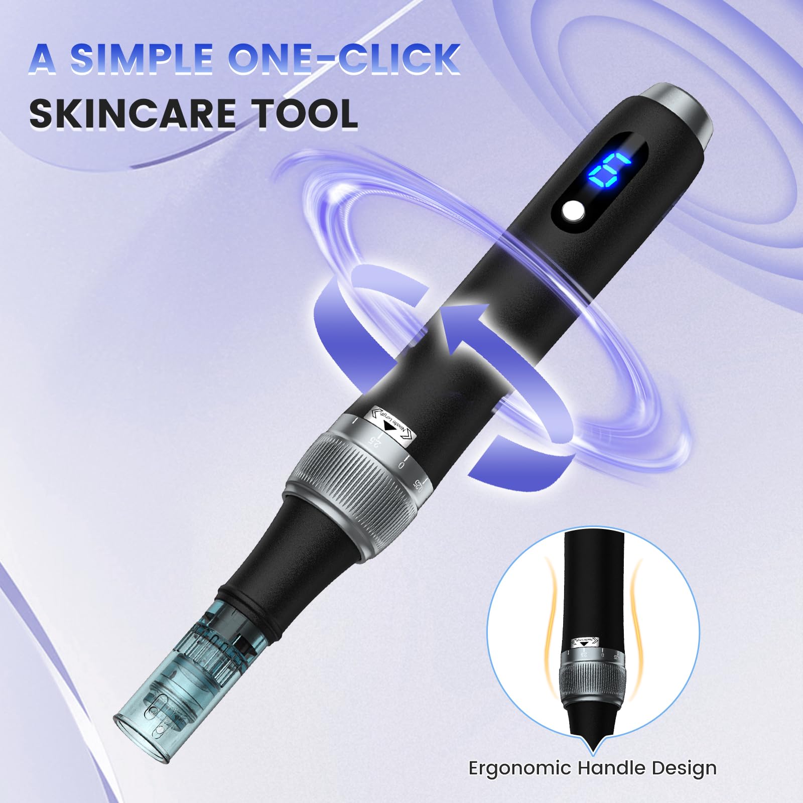 Bird Here Derma Roller made of durable materials for long-lasting use.