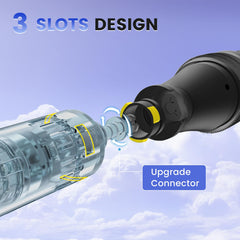 Bird Here Derma Roller handheld design for easy grip during sessions.