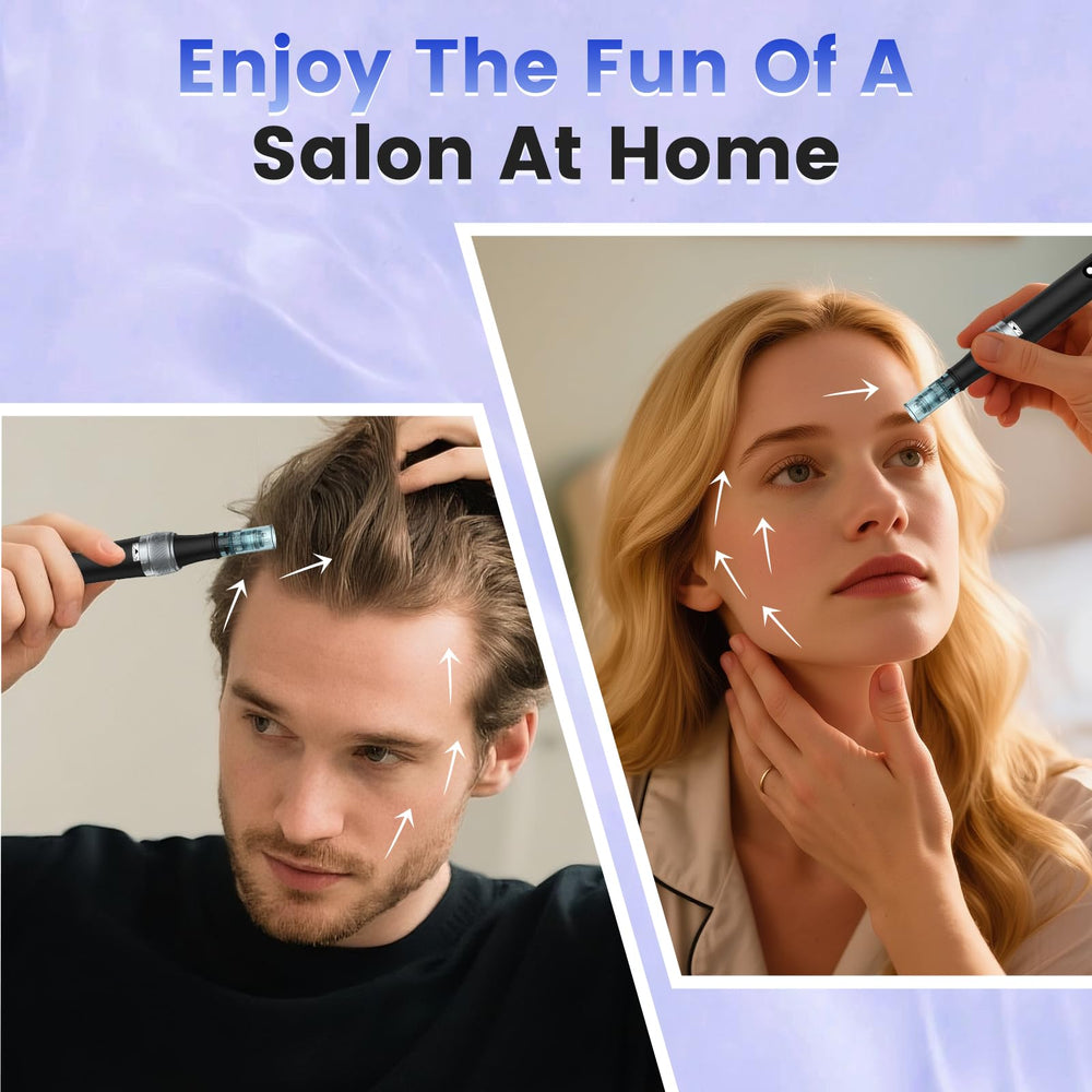 Bird Here Derma Roller compact and portable for on-the-go care.