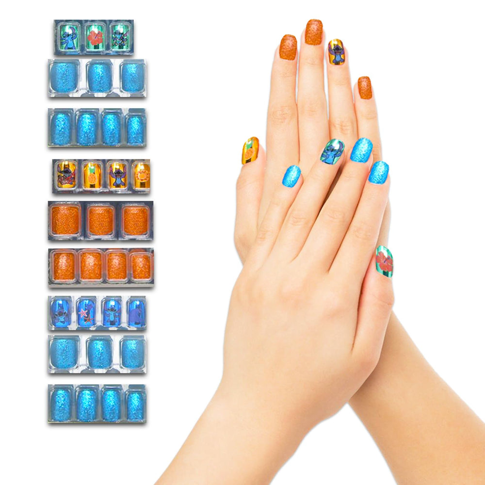 Stitch nails ideal for birthday party favors and crafts.